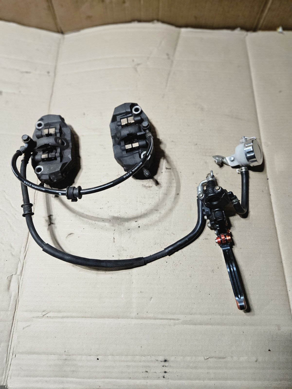 2006-2007 Suzuki GSXR600 GSXR750 Front Brake Calipers Master Cylinder OEM1