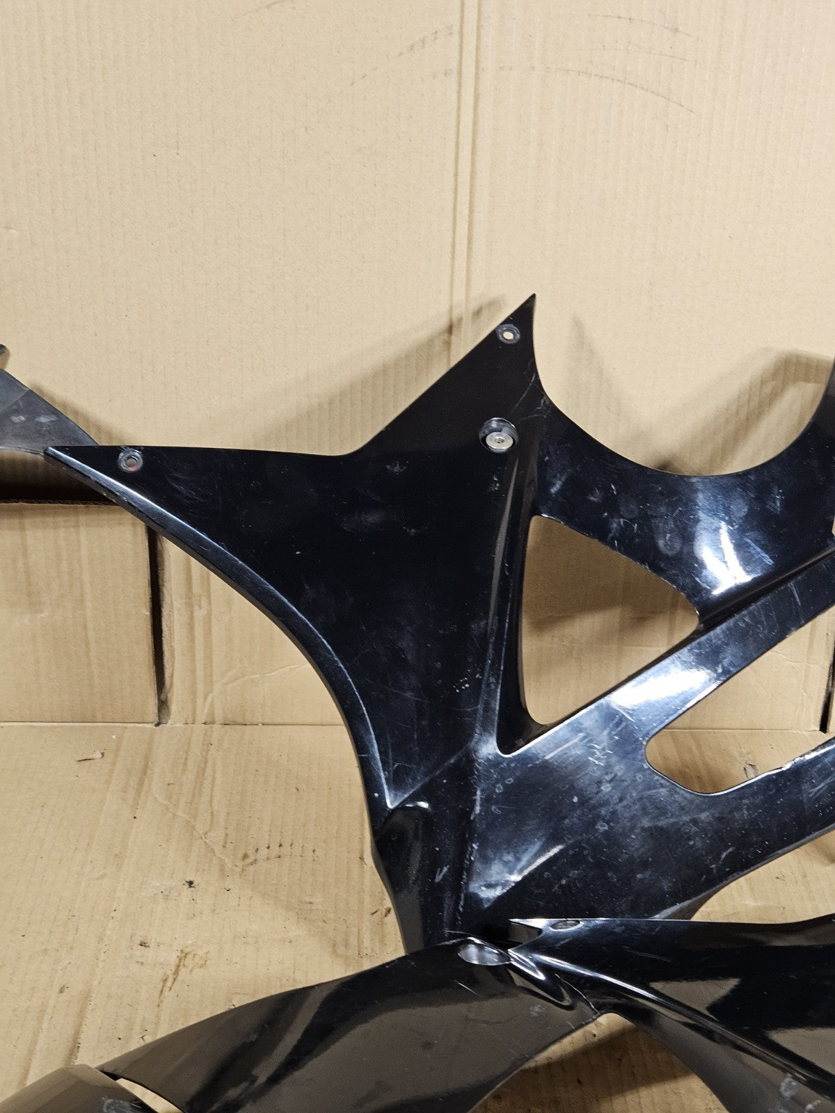 2012 BMW S1000RR OEM Lower Side Underpanel Fairing Trim Left Right Pair Black23