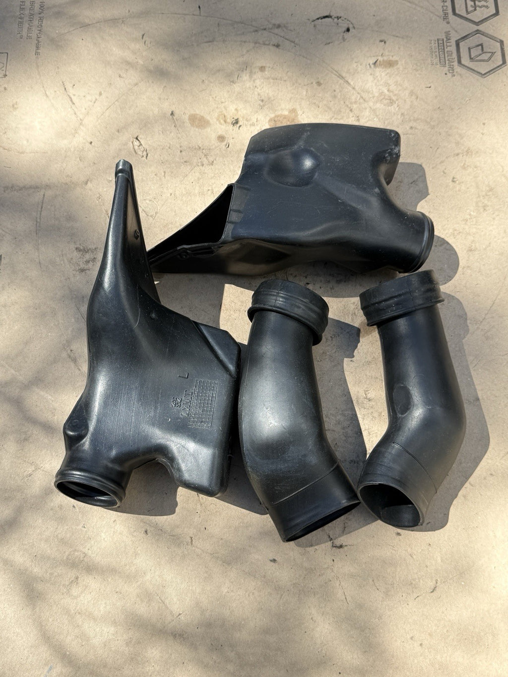 05-06 Honda CBR600RR Aftermarket Ram Air Intake Duct Tube Snorkel Cowl Inlet