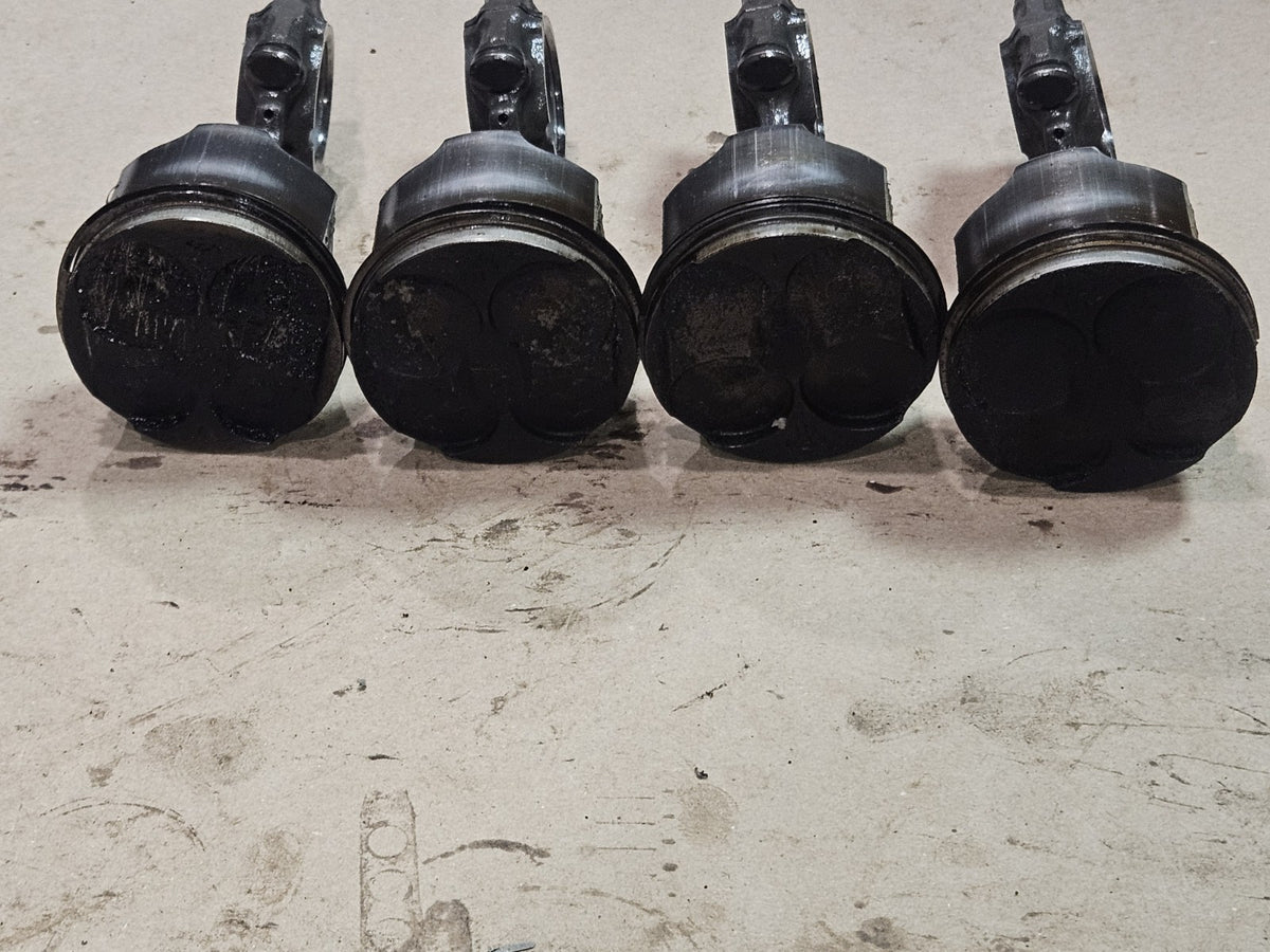 2001-2006 Honda CBR600F4i OEM Engine Block Crankcase Pistons Connecting Rods Set12