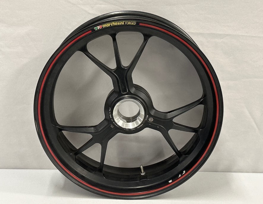 12-24 Ducati Panigale V2 V4 1199 1299 S MARCHESINI FORGED REAR WHEEL RIM OEM