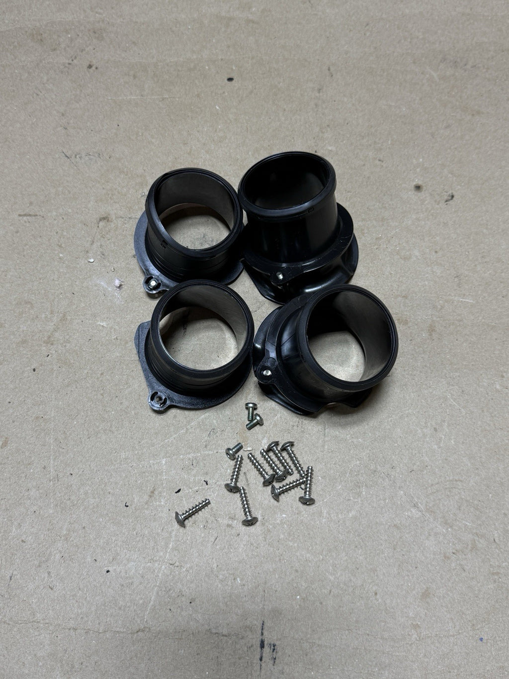 2015-2018 Aprilia RSV4 RR RF Tuono V4 OEM Airbox Intake Velocity Stacks Trumpets