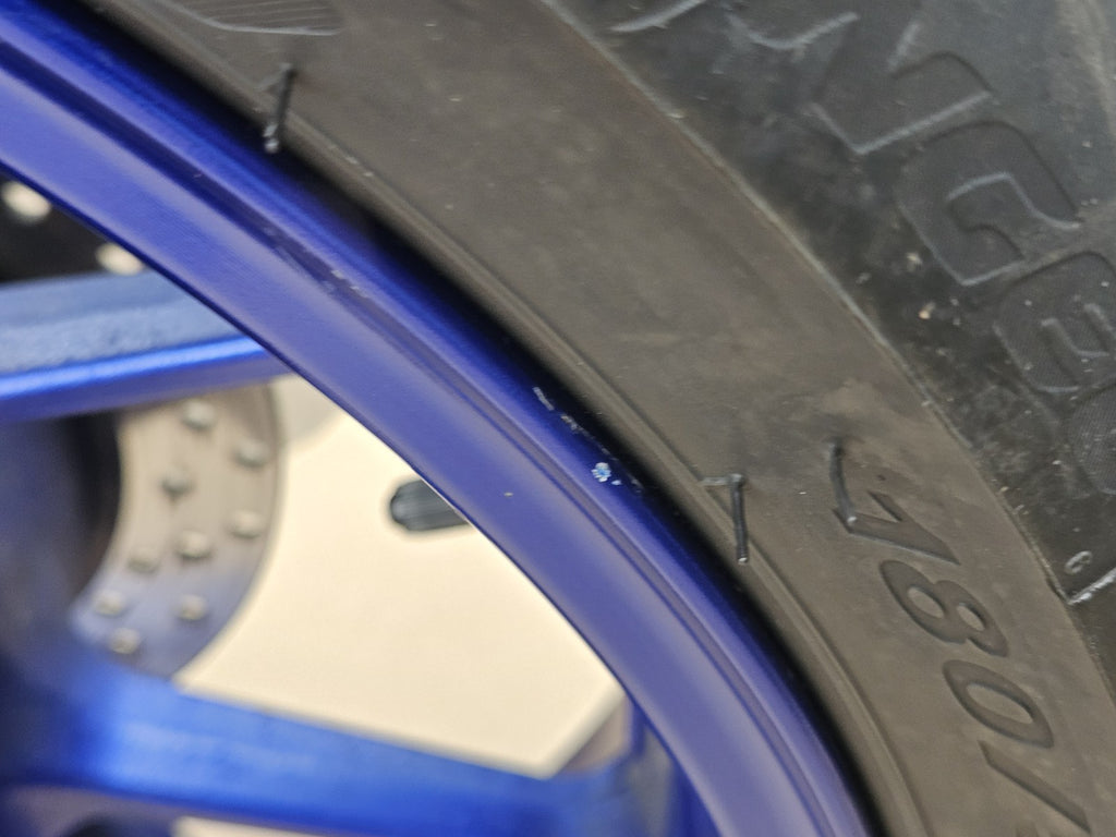 2022 22-25 Yamaha YZF-R7 YZFR7 Rear Wheel Blue Rim Set OEM Rear Rim8