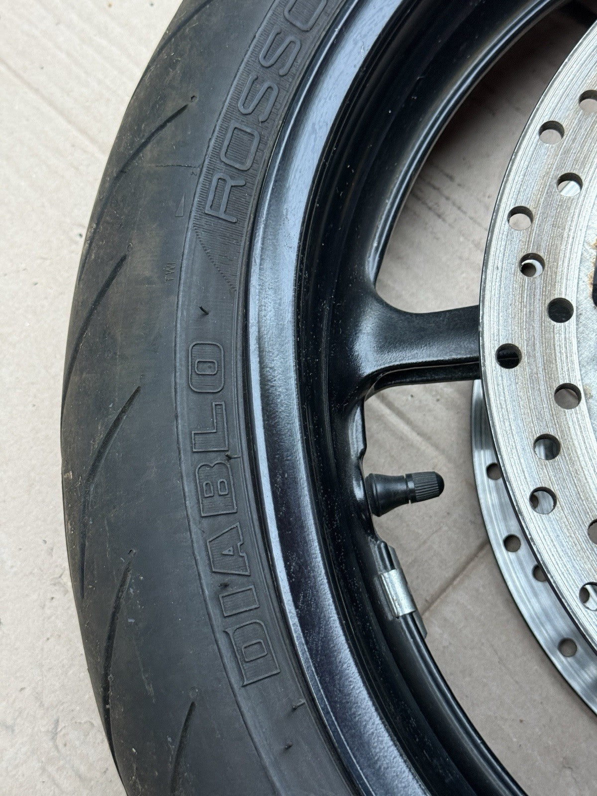 2007-2008 Yamaha YZF-R1 R1 OEM Front Wheel Rim Hub Straight 4C8 Factory13