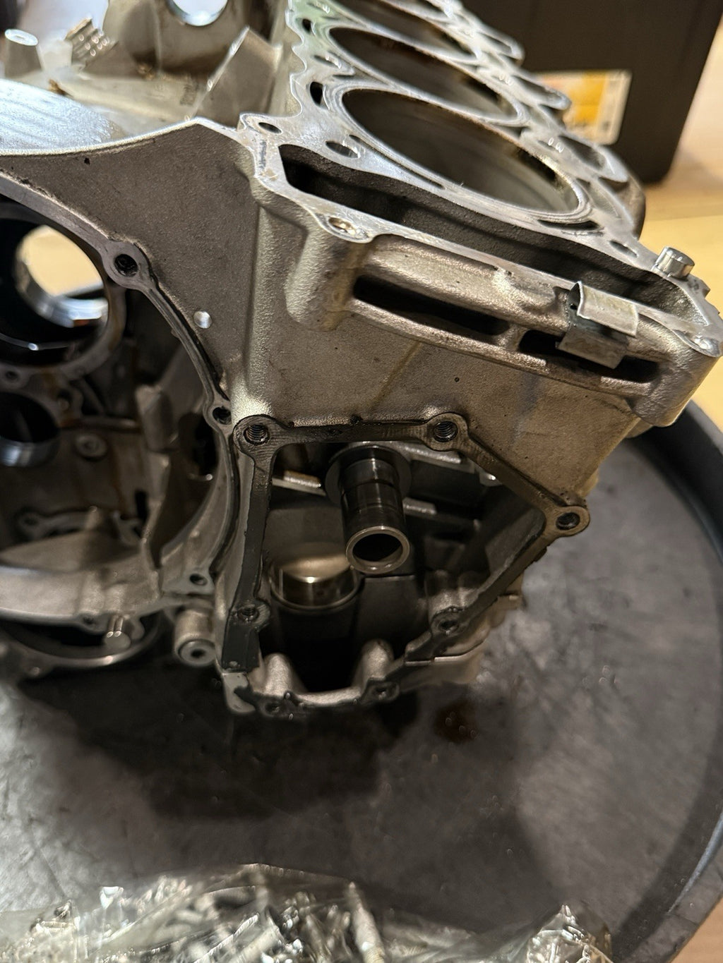 2009-2018 BMW S1000RR K46 OEM Engine Crankcase Block Motor Housing 1100856153414