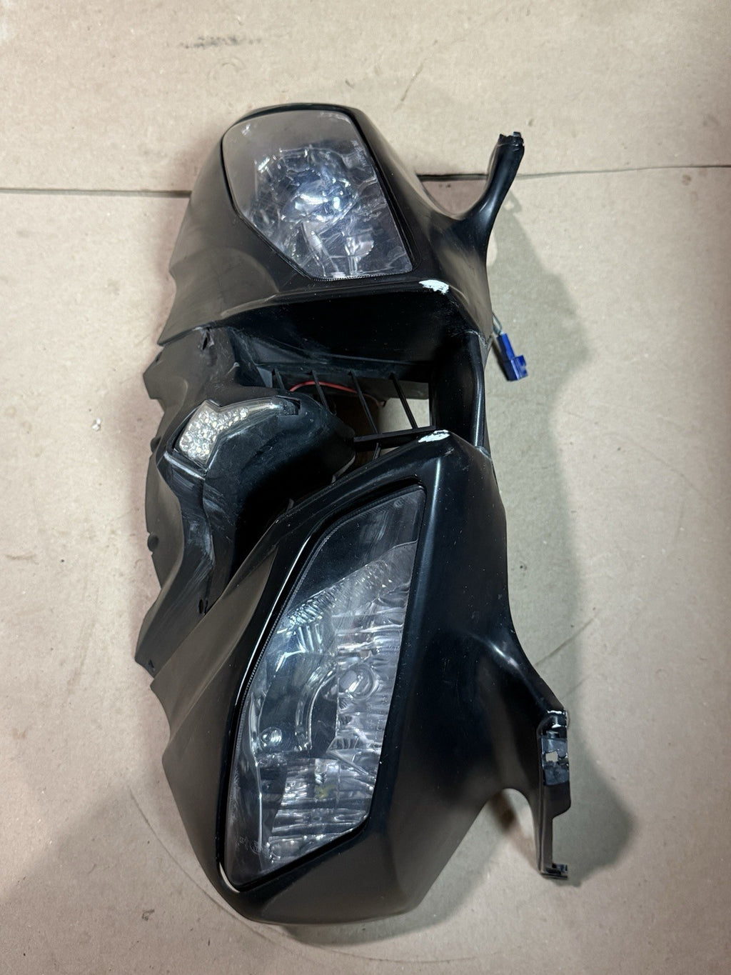 2008-16 Yamaha YZF-R6 OEM Front Headlight Head Light Lamp Assembly Tested Work