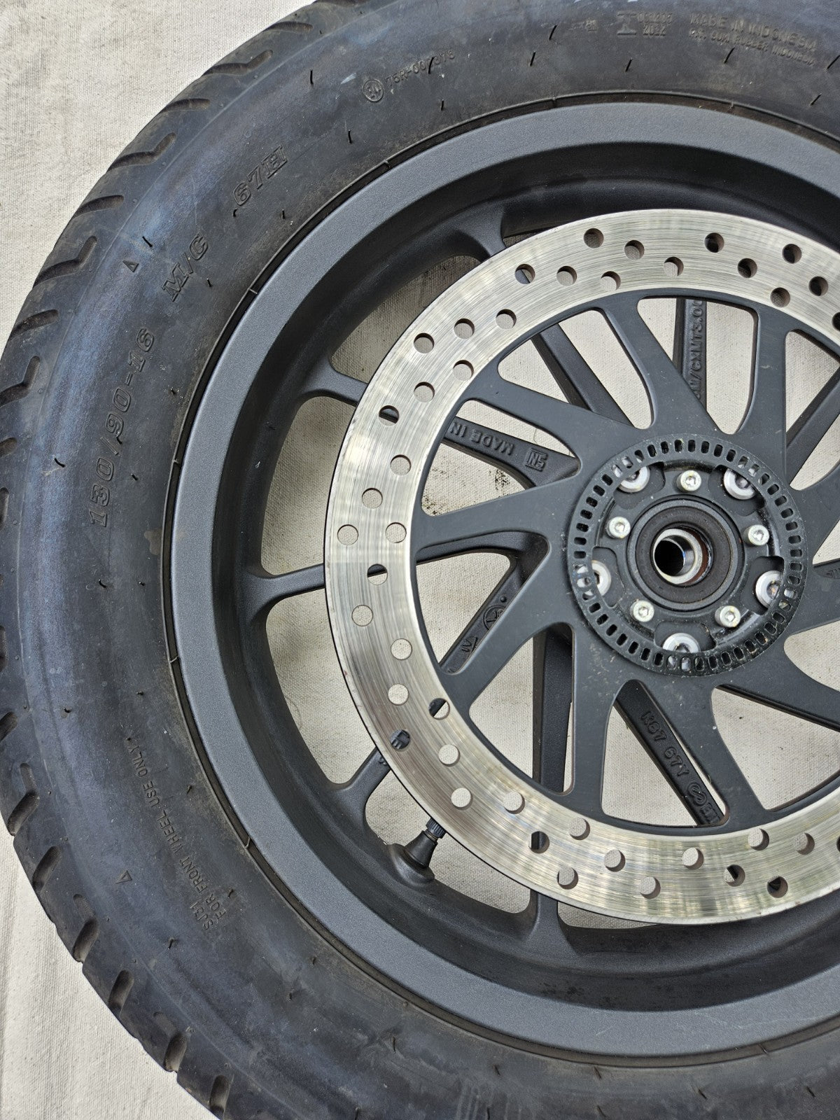 Honda Rebel CMX300 CMX500 300 500 OEM Front Wheel Rim Straight Genuine Factory3