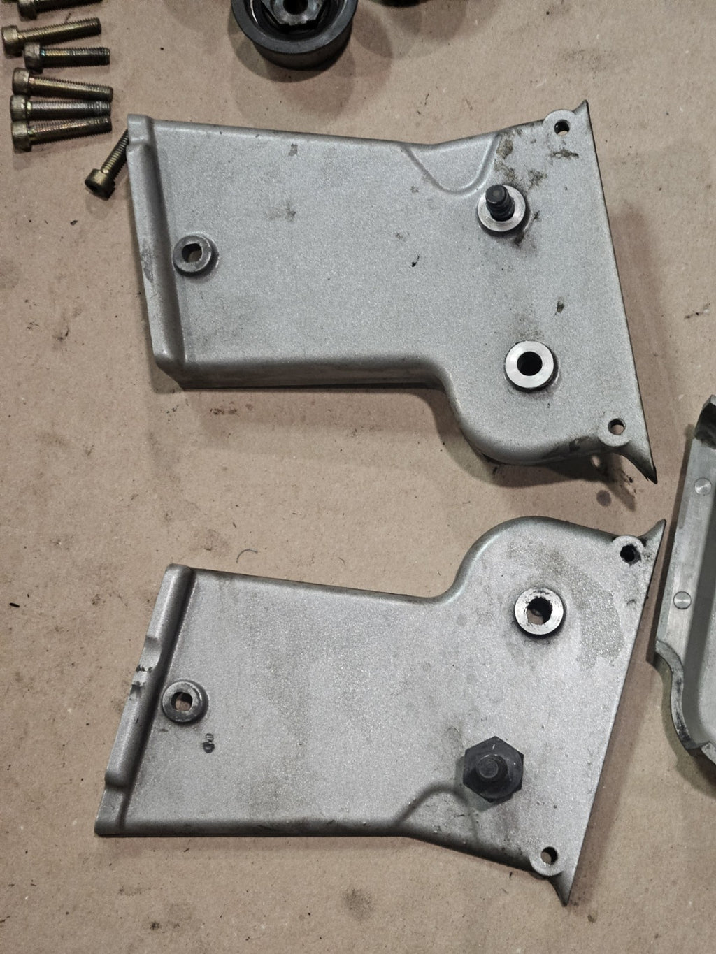 01-02 2001 Ducati 748 996 ST4 OEM Timing Belt Cover Cases Engine Motor Lot Set