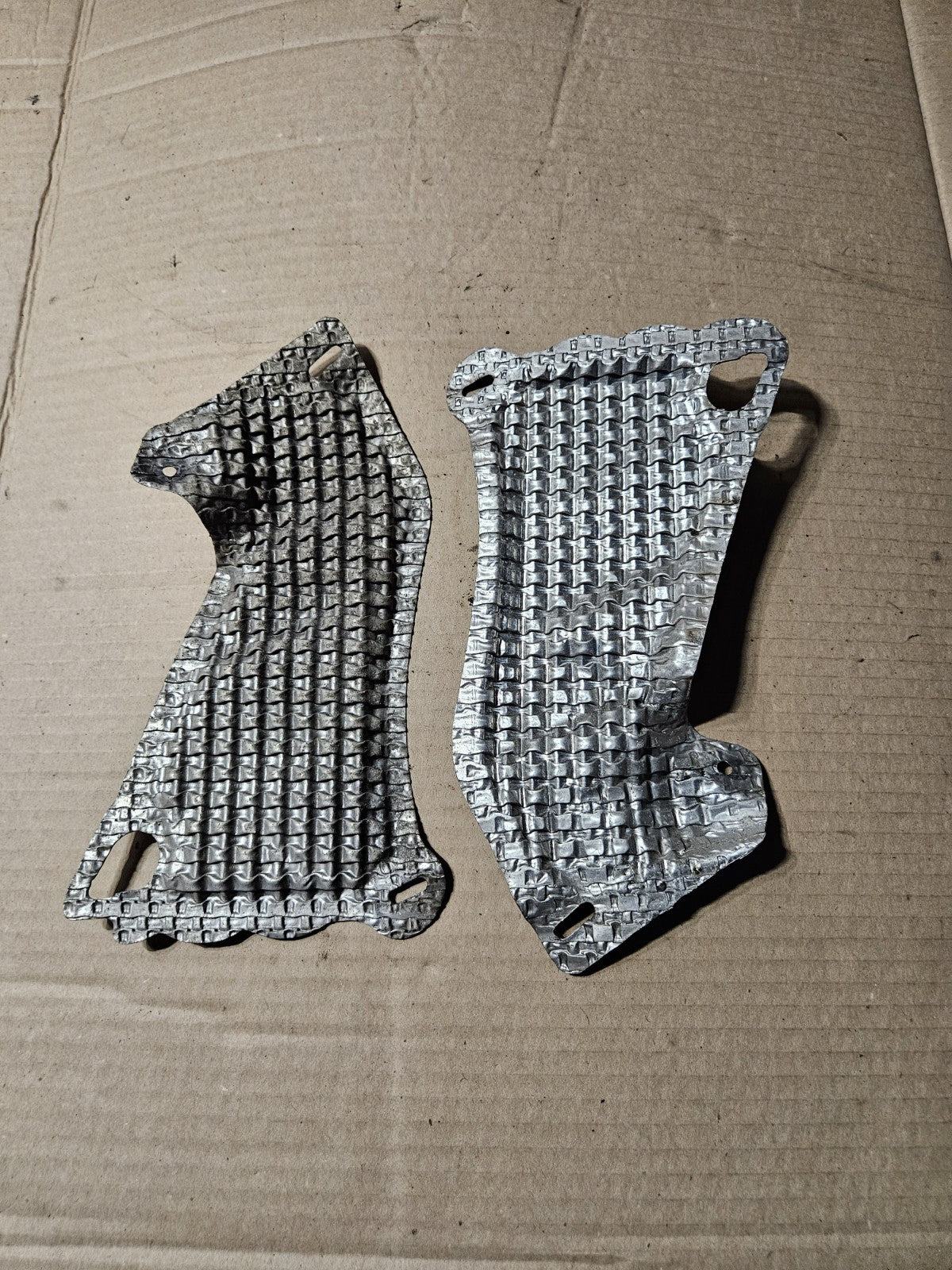 2006-2007 Suzuki GSXR600 GSXR750 K6 K7 OEM Lower Fairing Belly Pan Heat Shields2