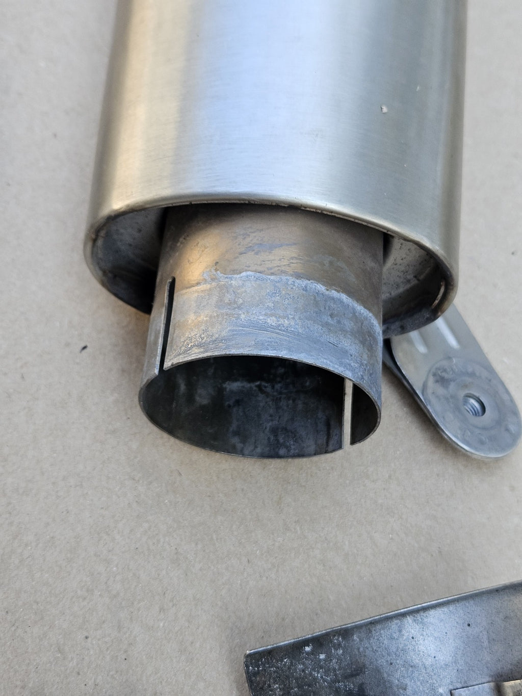 09-14 BMW S1000RR S1000R OEM Muffler Exhaust Silencer Factory Stock Pipe