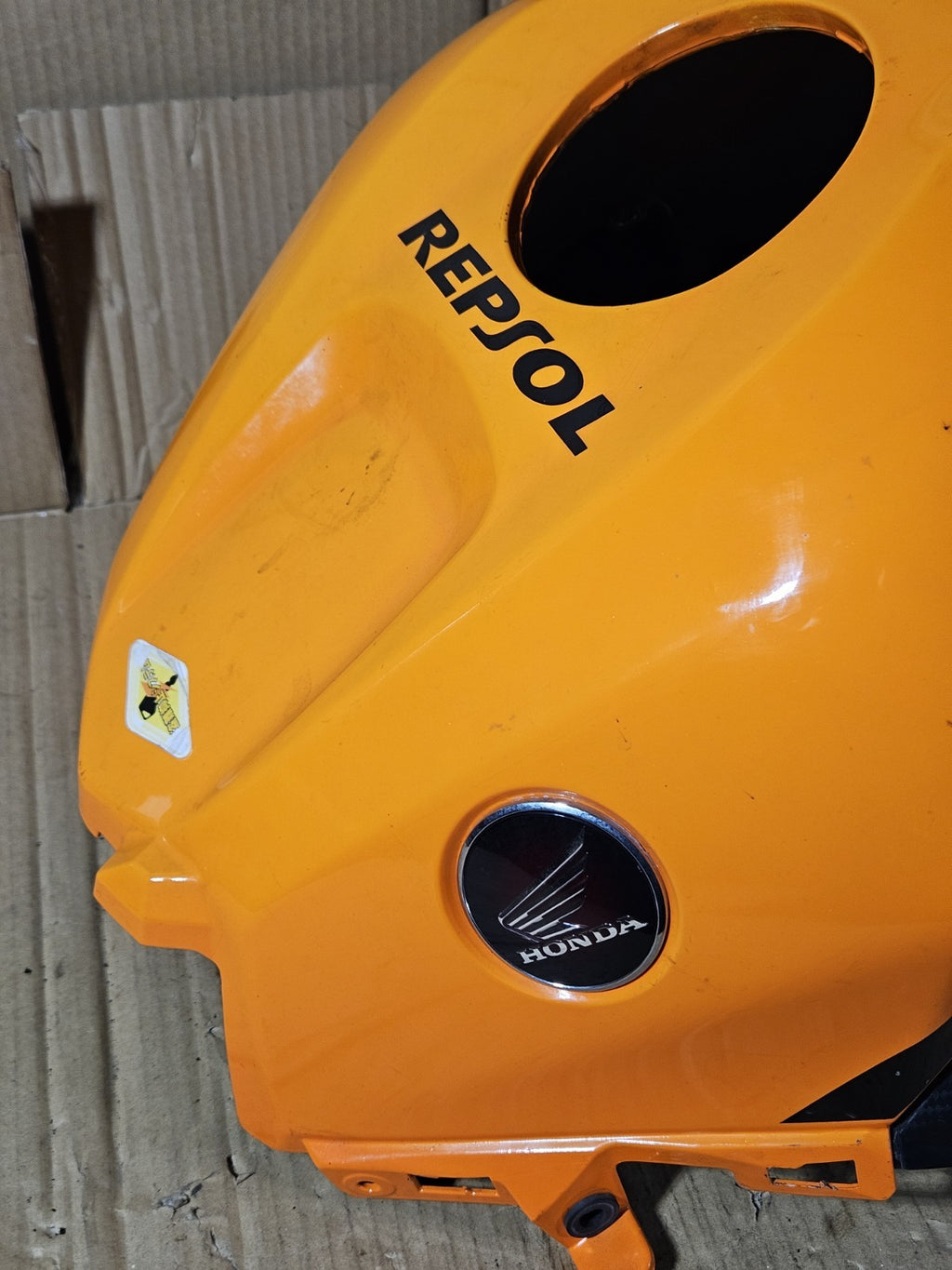 2013 Honda CBR600RR CBR 600RR Aftermarket Repsol Gas Tank Cover Fairing Panel16