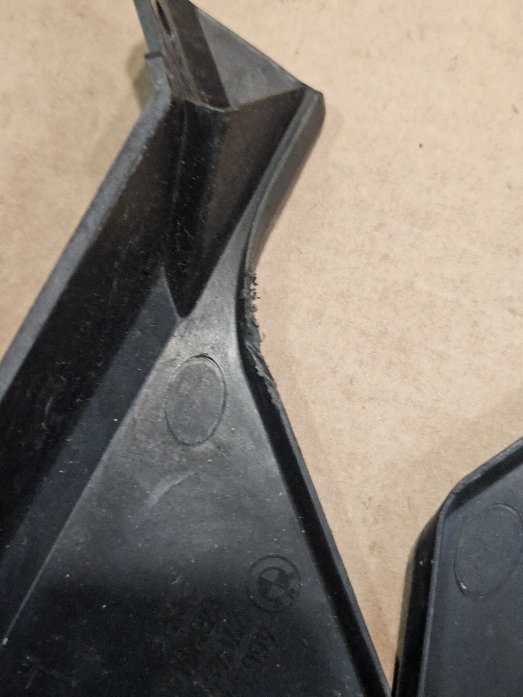 10-14 BMW S1000RR OEM Left Right Fairing Trim Insert Panel Cover Set