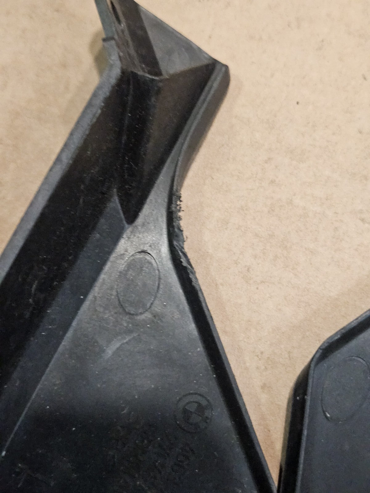 10-14 BMW S1000RR OEM Left Right Fairing Trim Insert Panel Cover Set