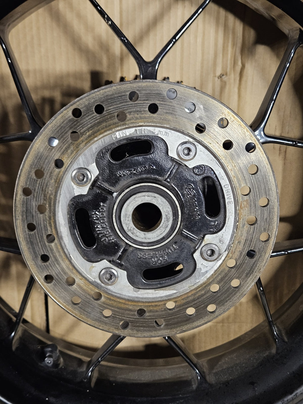 2013 Honda CBR600RR Front and Rear Rim Set OEM 2013 2020 Genuine Wheels Rims5