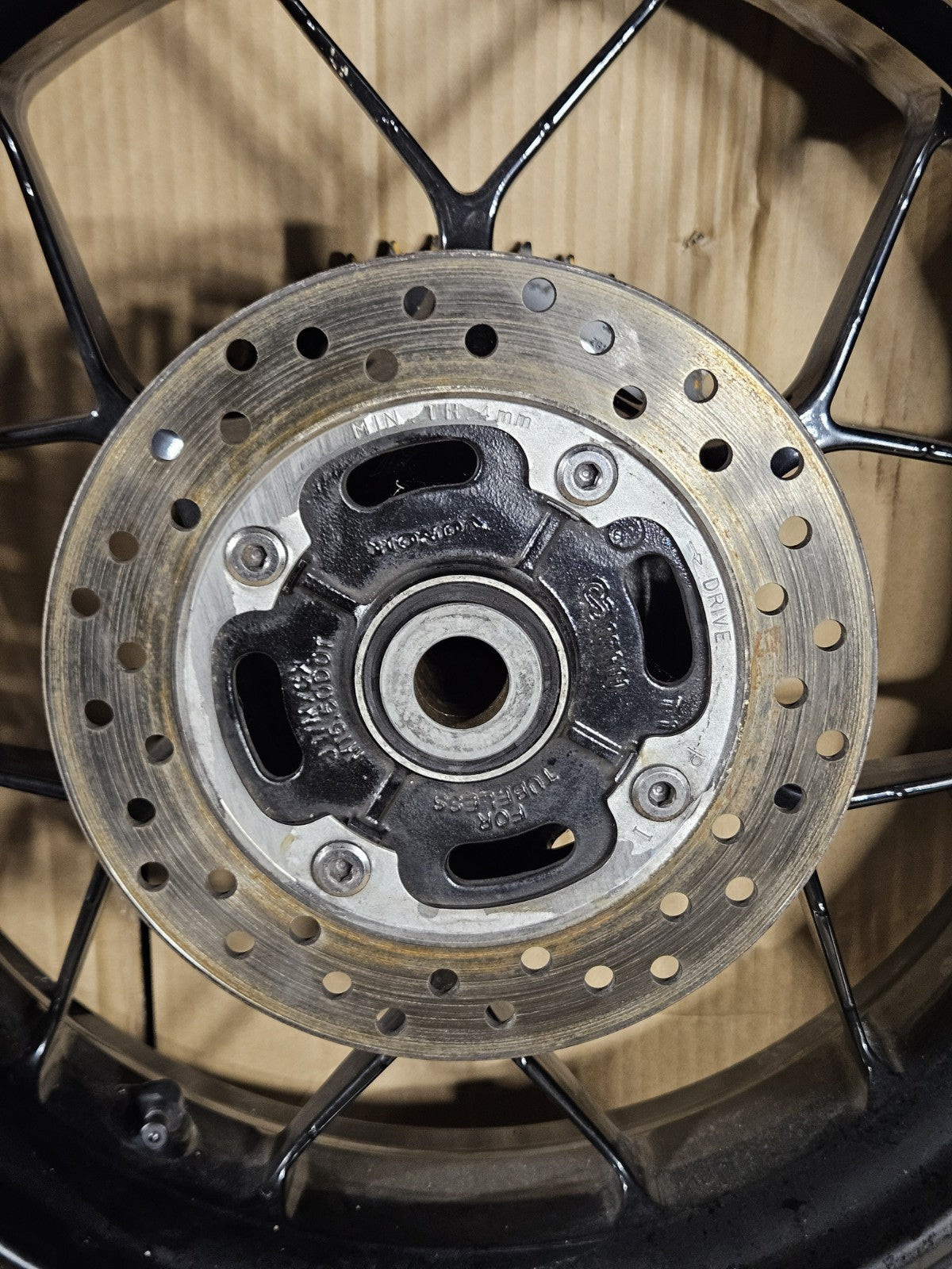 2013 Honda CBR600RR Front and Rear Rim Set OEM 2013 2020 Genuine Wheels Rims5