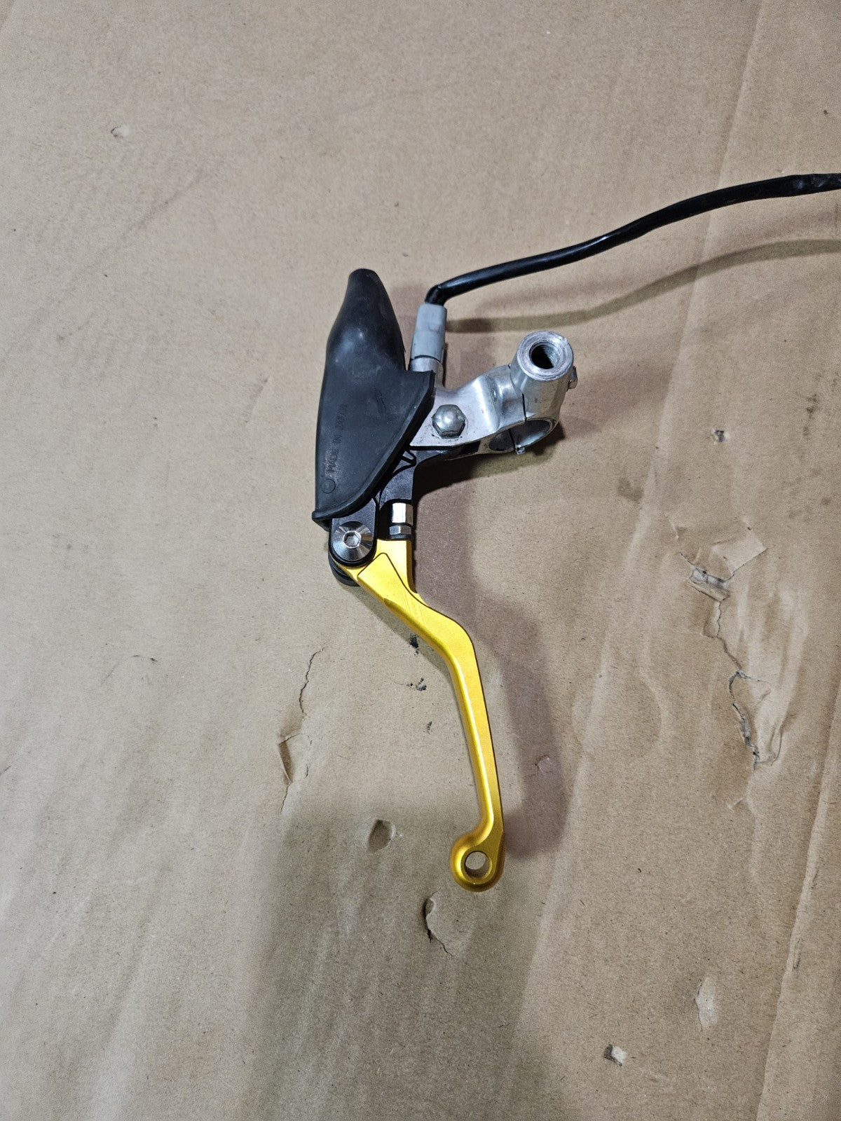 2000-2007 Suzuki DRZ400 DRZ400E OEM Left Clutch Lever Perch w/ Switch Cable