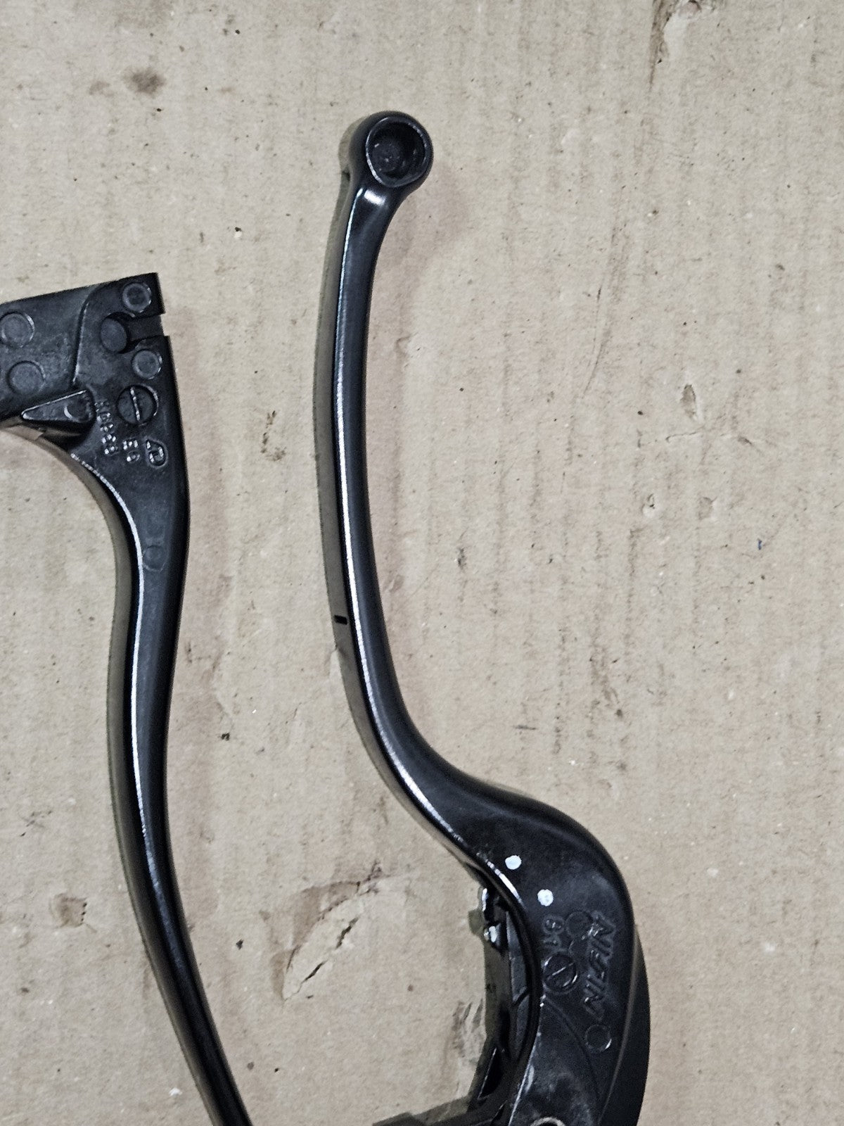 2013-2018 Kawasaki Ninja ZX6R OEM Front Brake Clutch Levers Black