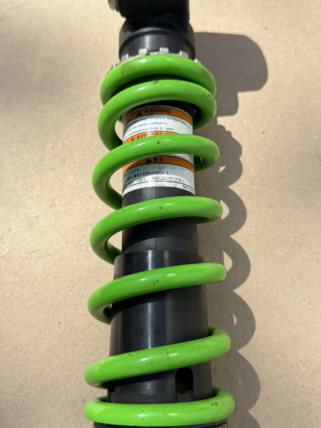 13-23 Kawasaki Ninja ZX6R ZX636 OEM Rear Shock Suspension Spring