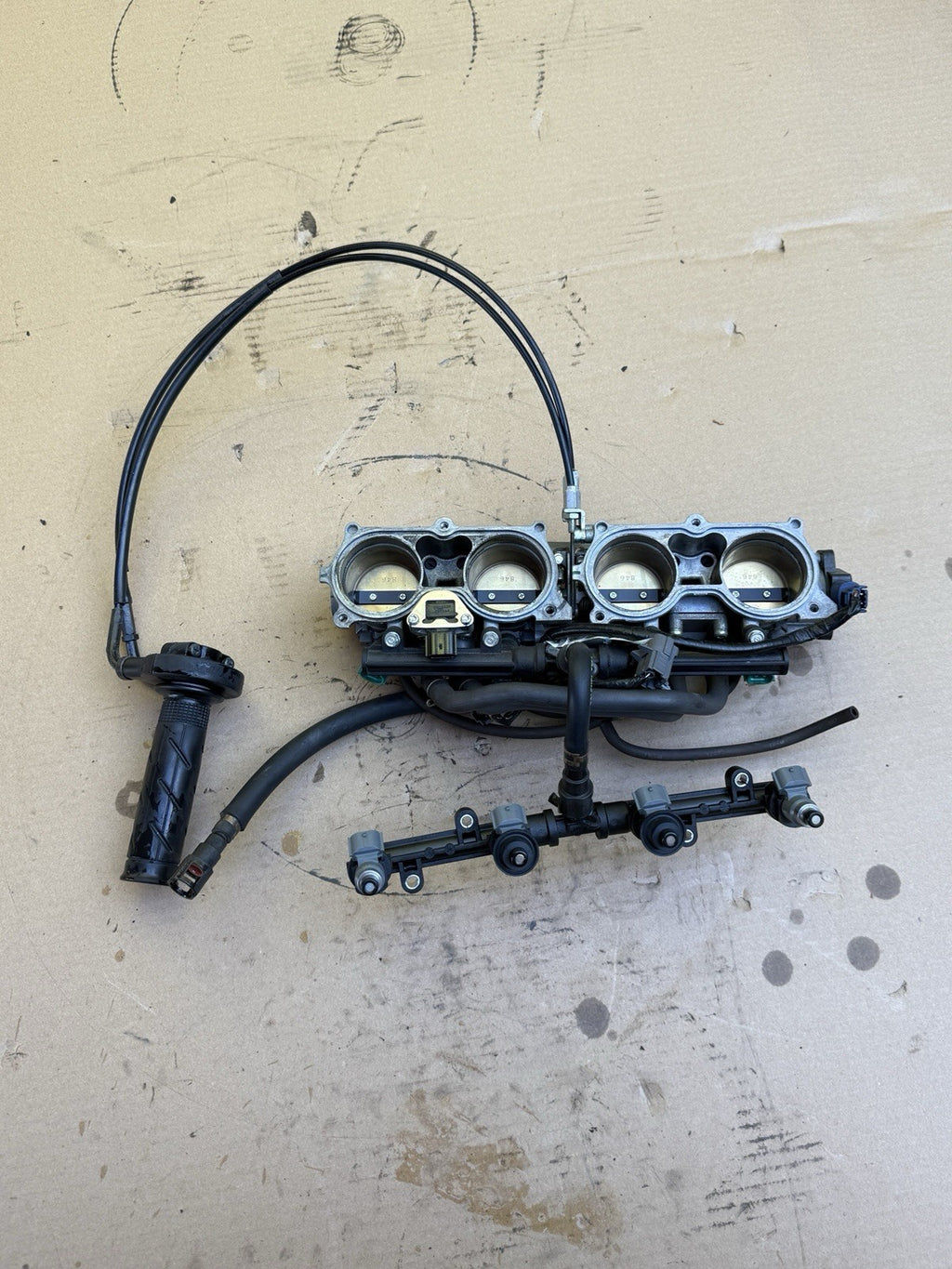 2008-2016 Honda CBR1000RR OEM Throttle Body Bodies Fuel Injectors 16460-MFL-0030