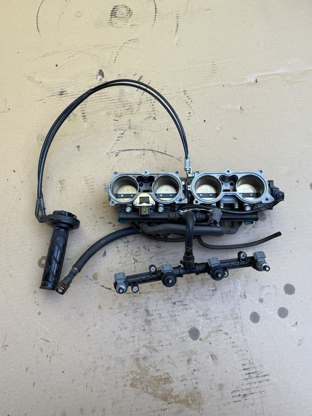 2008-2016 Honda CBR1000RR OEM Throttle Body Bodies Fuel Injectors 16460-MFL-0030