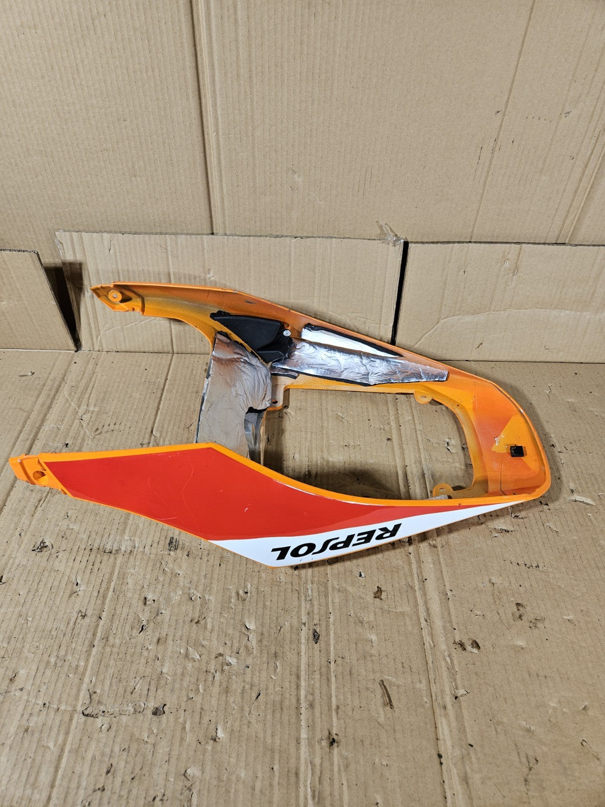 2013 Honda CBR600RR CBR 600RR Aftermarket Repsol Rear Tail Fairing Cowl Panel9