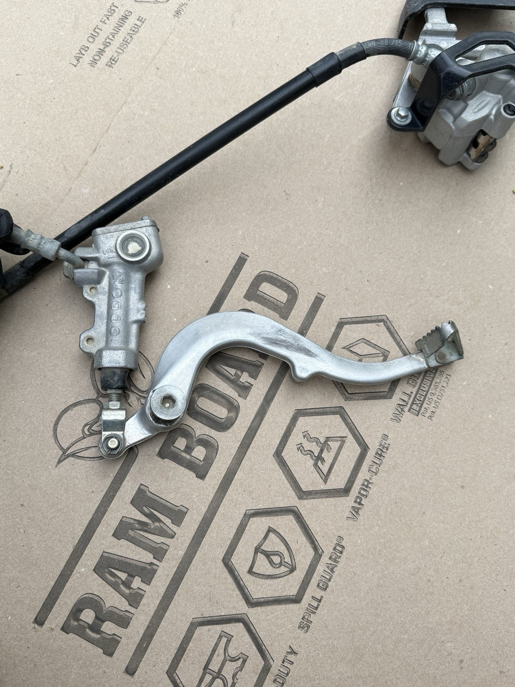 2011-2018 Kawasaki KX450F KX250F OEM Rear Brake Assembly