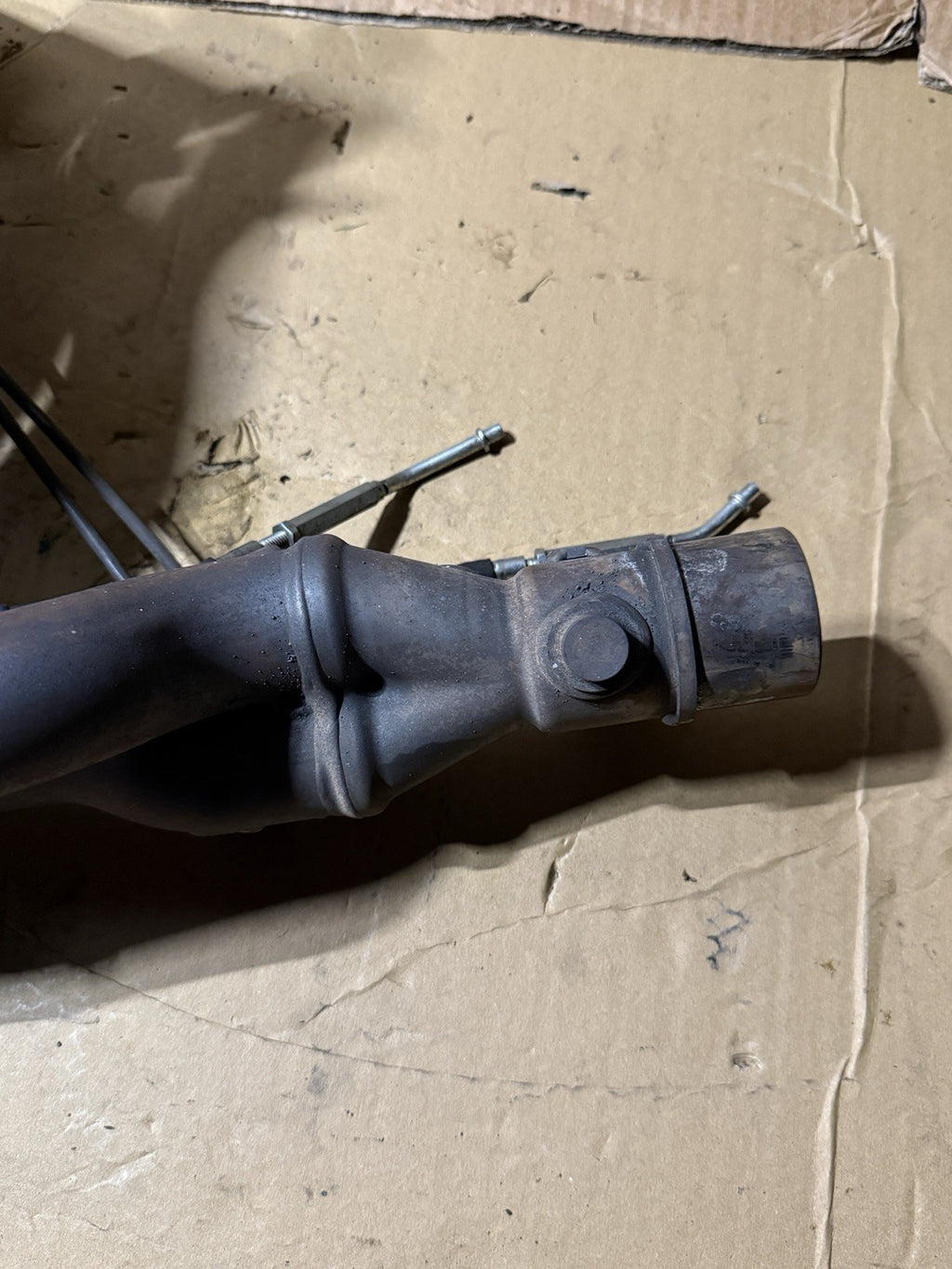 2006-2007 Suzuki GSXR600 GSX-R600 K6 K7 OEM Exhaust Header Manifold 14100-01H0020