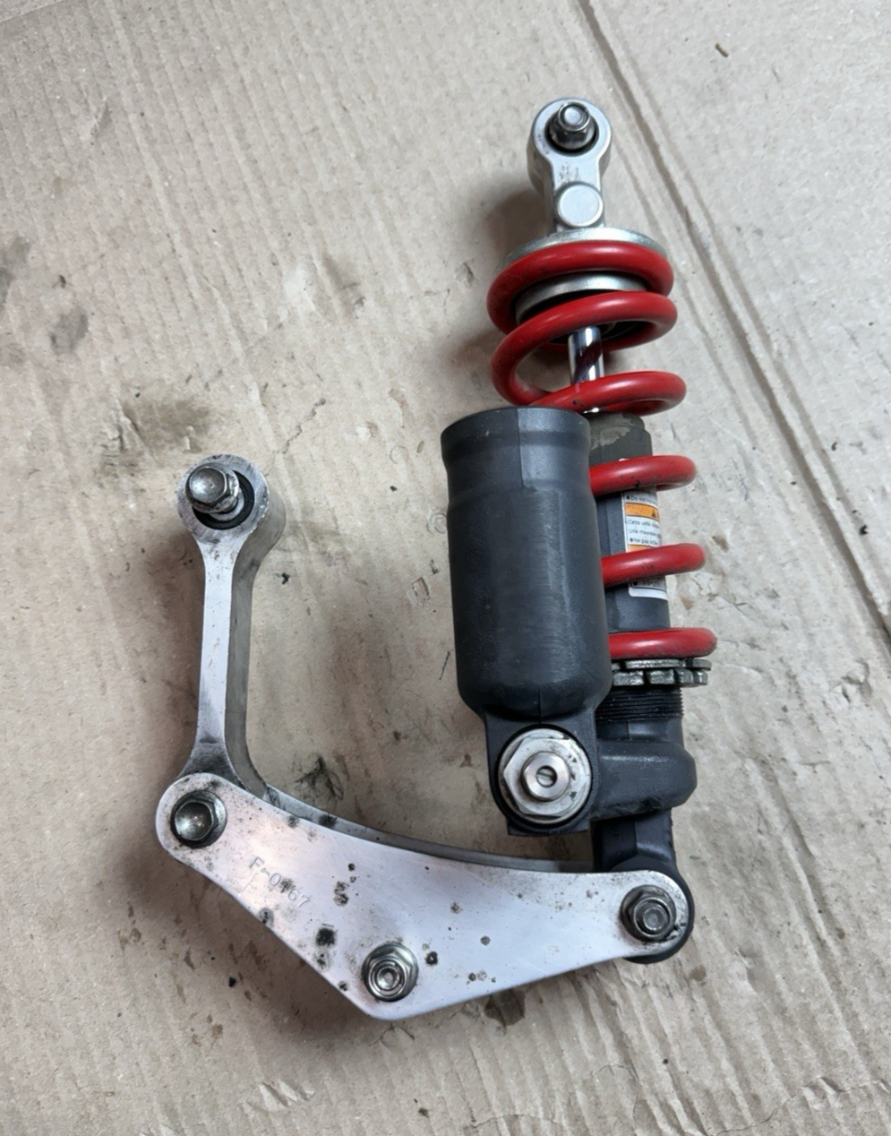 11-15 Kawasaki ZX10R Ninja OEM Rear Shock Linkage Assembly ZX1000