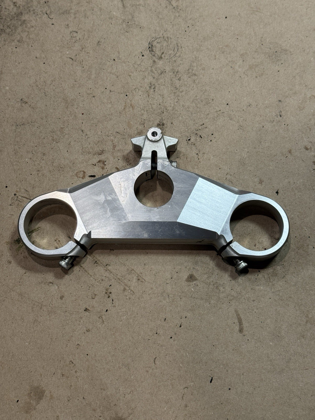 2009-2013 Ducati 848 EVO 1198 1198S SP OEM Top Triple Tree Clamp Yoke 34110721A1