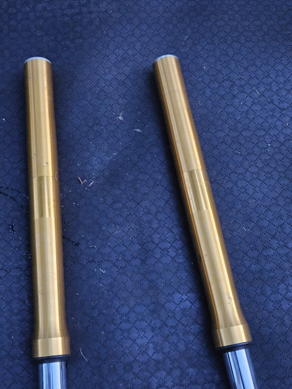 08-16 Yamaha R6 R6R Front Forks Suspension Straight OHLINS FGK Cartridges9