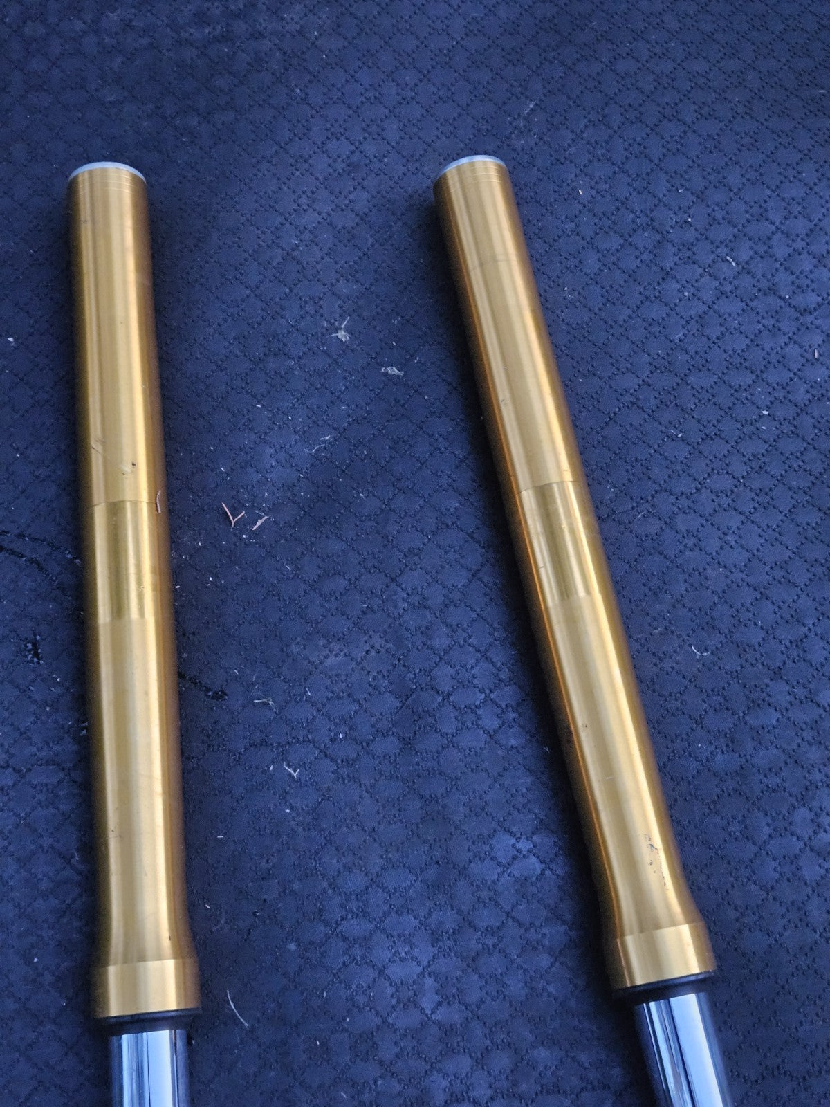 08-16 Yamaha R6 R6R Front Forks Suspension Straight OHLINS FGK Cartridges9