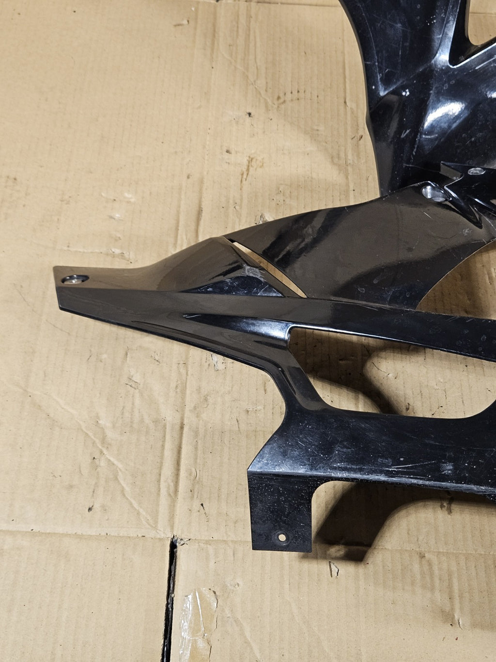 2012 BMW S1000RR OEM Lower Side Underpanel Fairing Trim Left Right Pair Black15