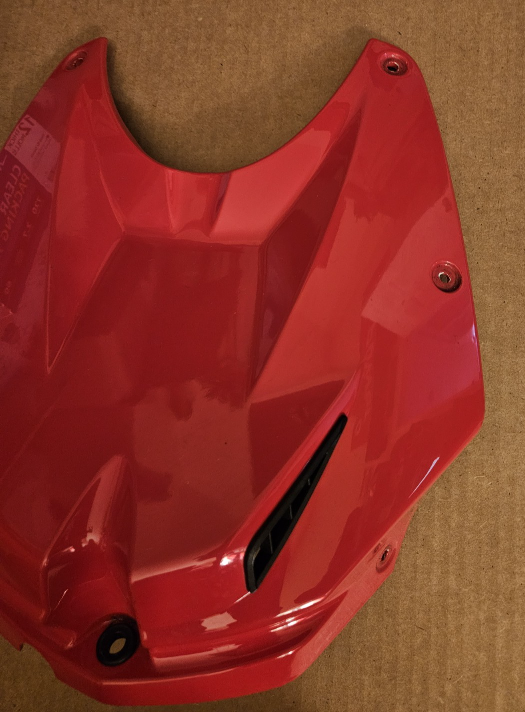 2009-2014 BMW S1000RR OEM Upper Gas Tank Fairing Cover Racing Red