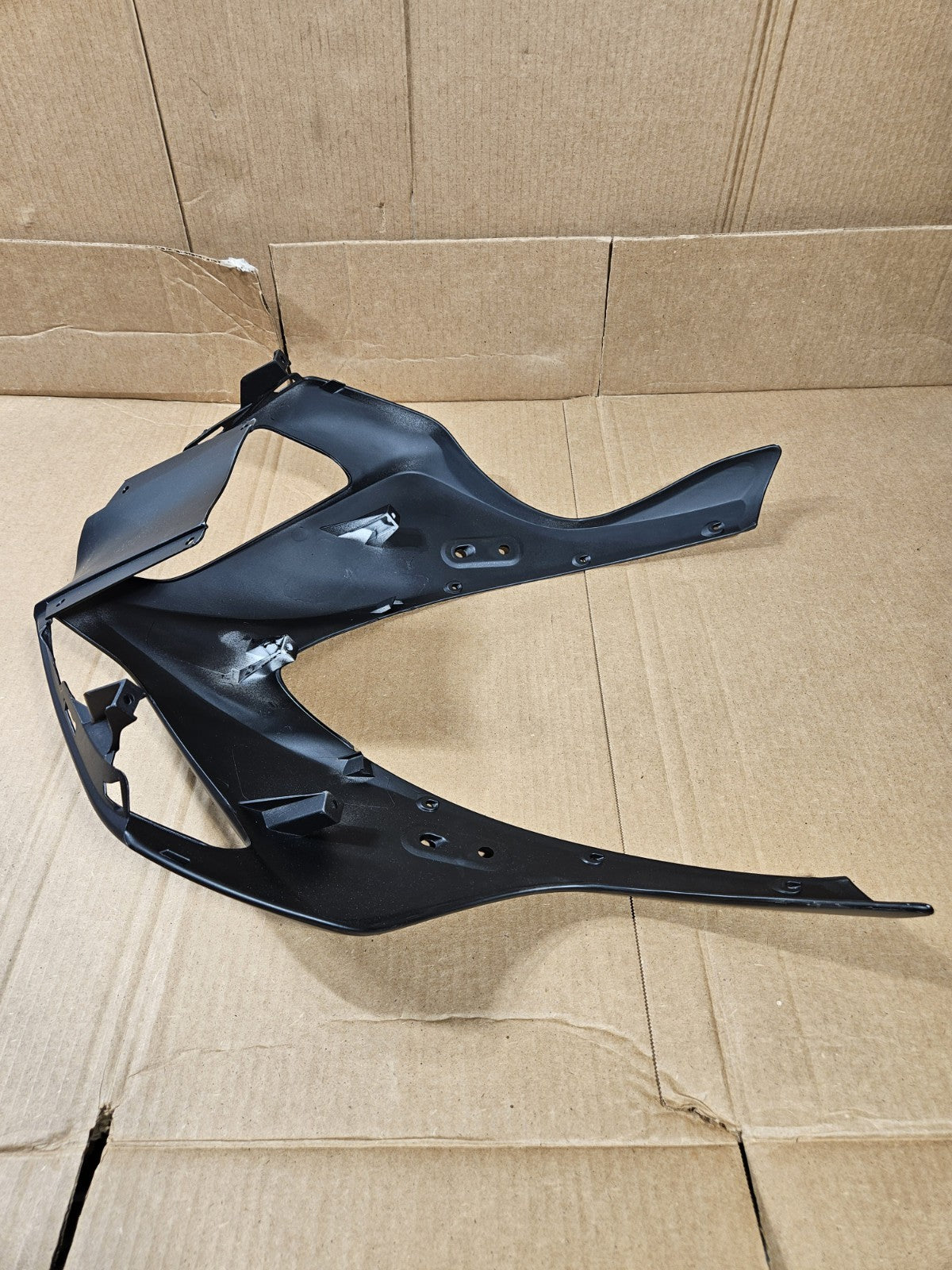 2006 2007 CBR1000RR CBR 1000 RR ABS Black Upper Front Cowl Nose Fairing4