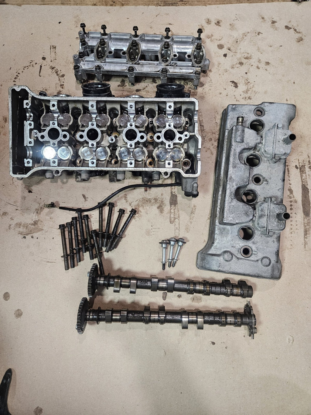 01-06 2002 Honda CBR600F4i OEM Cylinder Head Valvetrain Camshafts Engine Top End