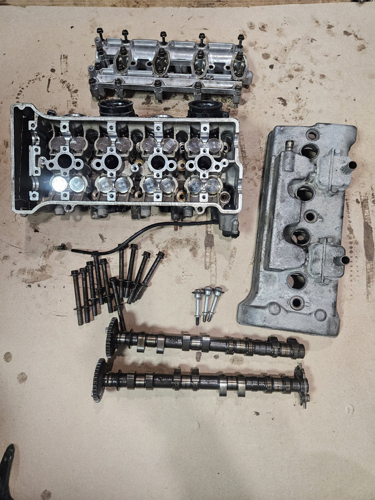 01-06 2002 Honda CBR600F4i OEM Cylinder Head Valvetrain Camshafts Engine Top End