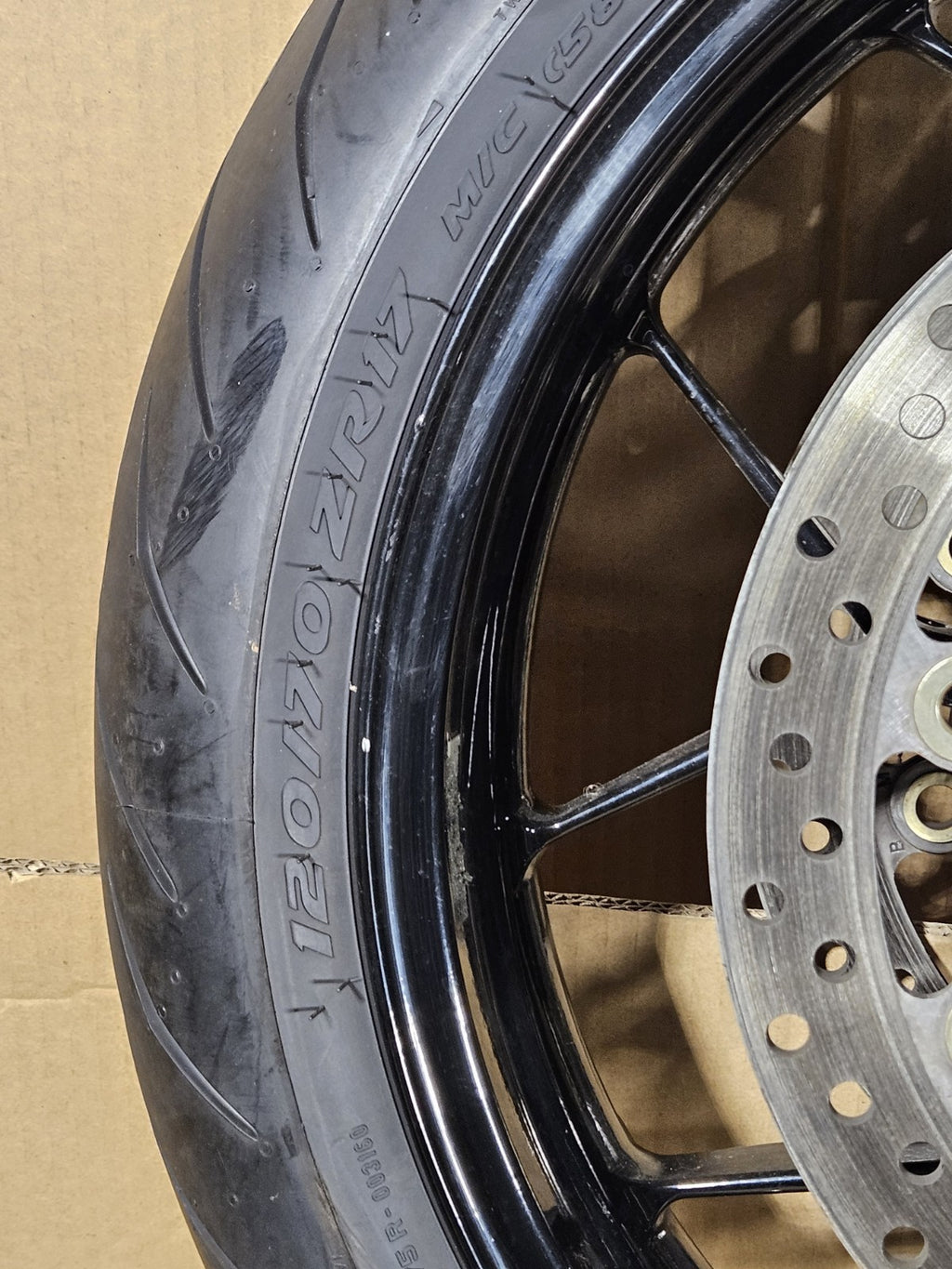 2013 Honda CBR600RR Front and Rear Rim Set OEM 2013 2020 Genuine Wheels Rims10