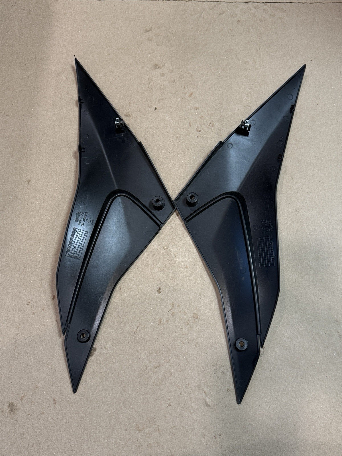 2021-2024 Aprilia RSV4 1100 Factory Under Seat Infill Cover Fairing Side L&R OEM