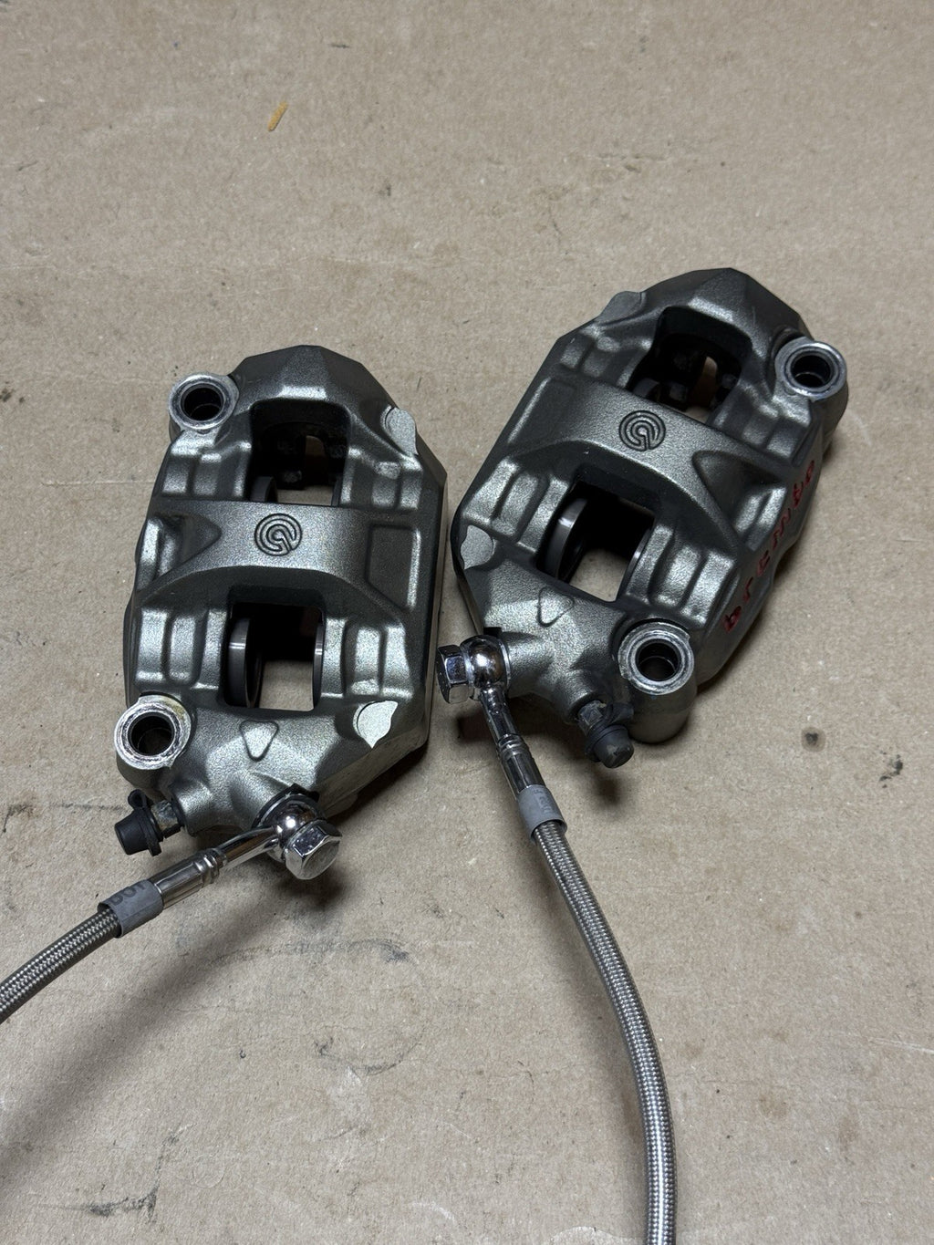 15-18 Aprilia RSV4 RR RF Tuono V4 Brembo Front Brake Calipers Left Right