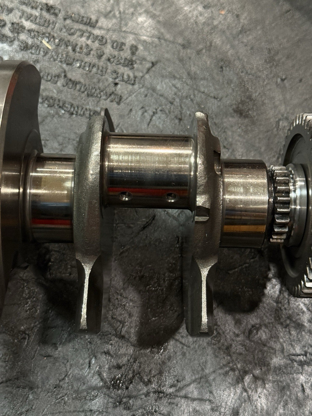 2016-2018 2016 Aprilia RSV4 RR 1000 OEM Engine Motor Crankshaft Genuine12