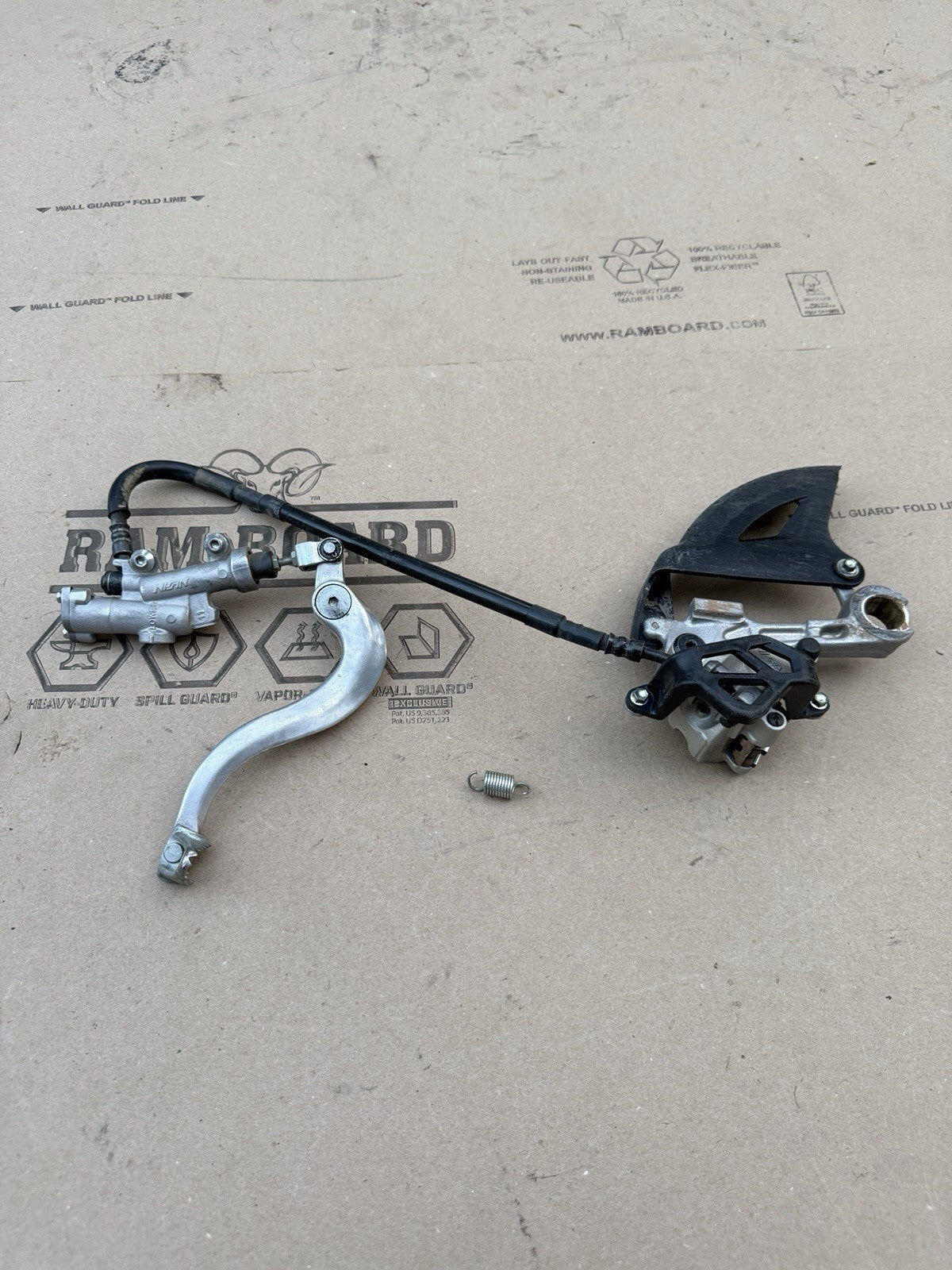 2018-2022 Yamaha YZ450F OEM Rear Brake Caliper Master Cylinder Assembly