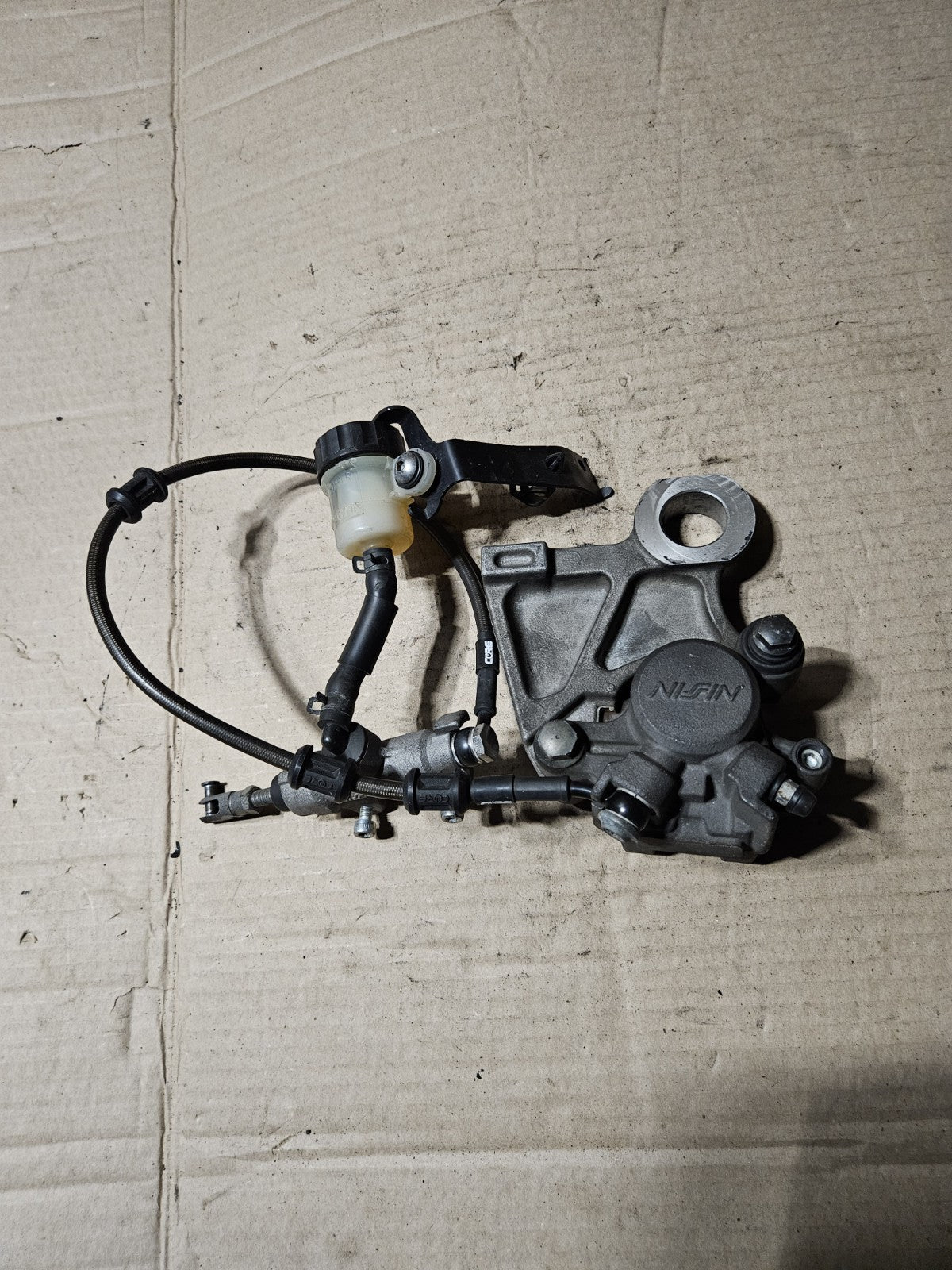 2008-2011 Yamaha YZF-R6 R6 OEM Right Rearset Rear Brake Master Cylinder Caliper0