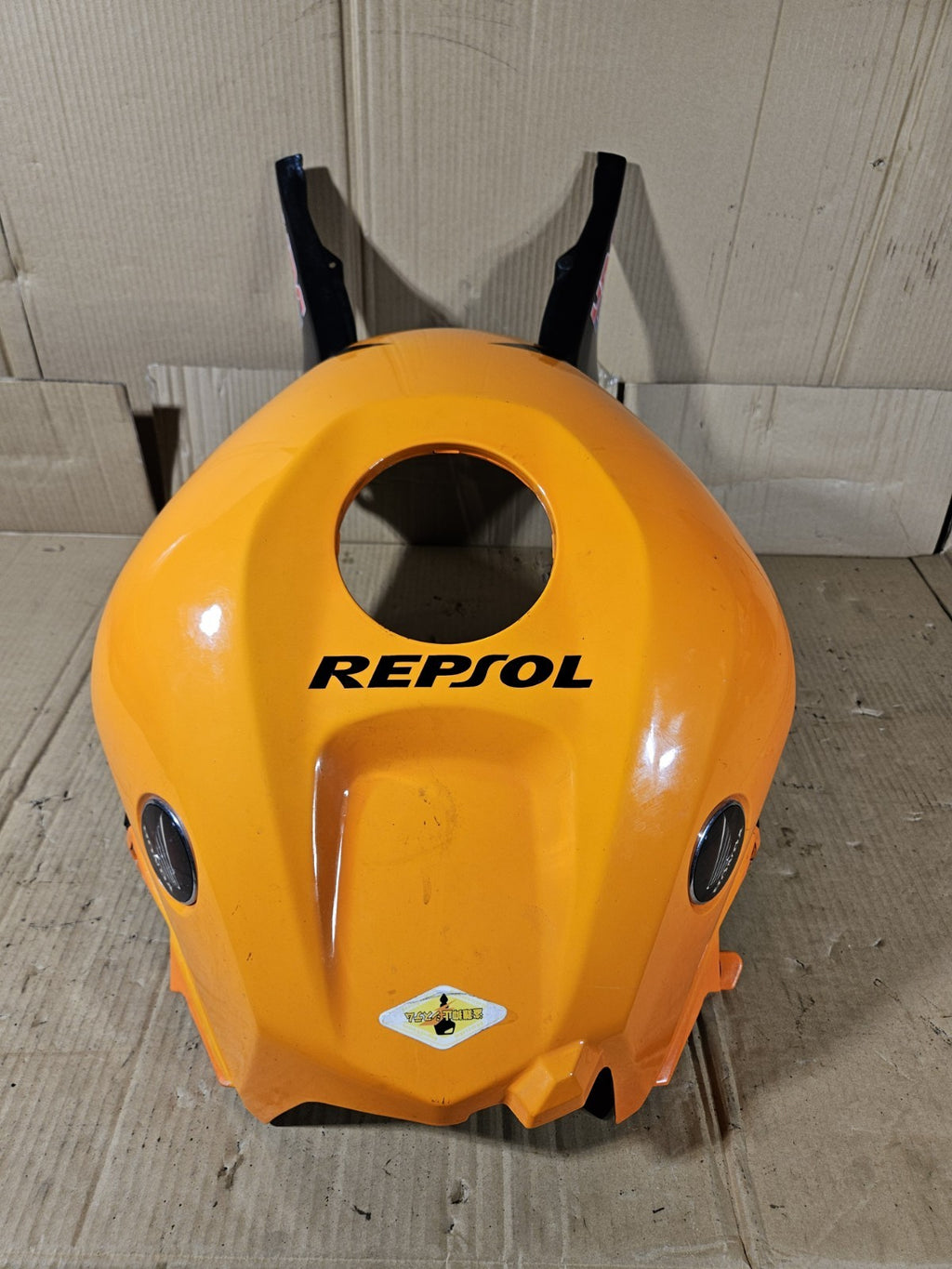 2013 Honda CBR600RR CBR 600RR Aftermarket Repsol Gas Tank Cover Fairing Panel5