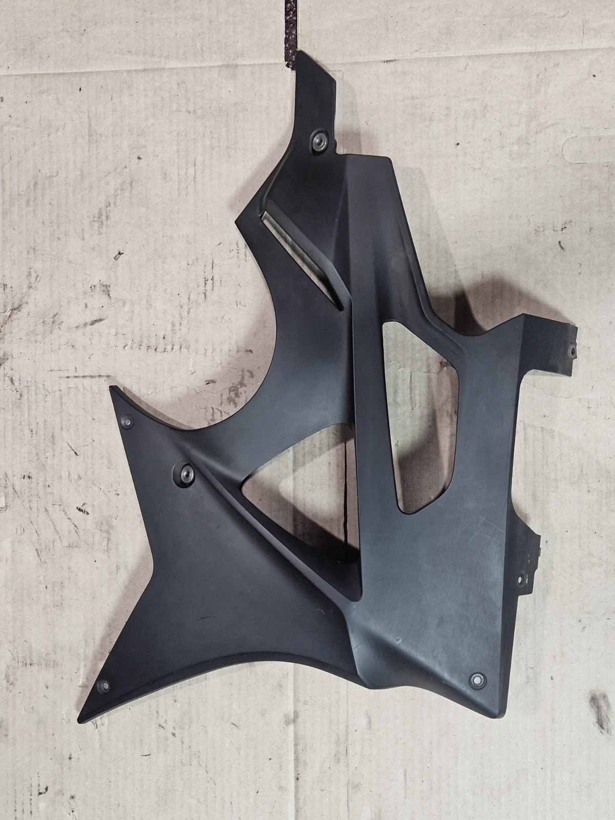 10-14 2013 BMW S1000RR OEM Lower Left Side Shifter Side Fairing Plastic Cowl