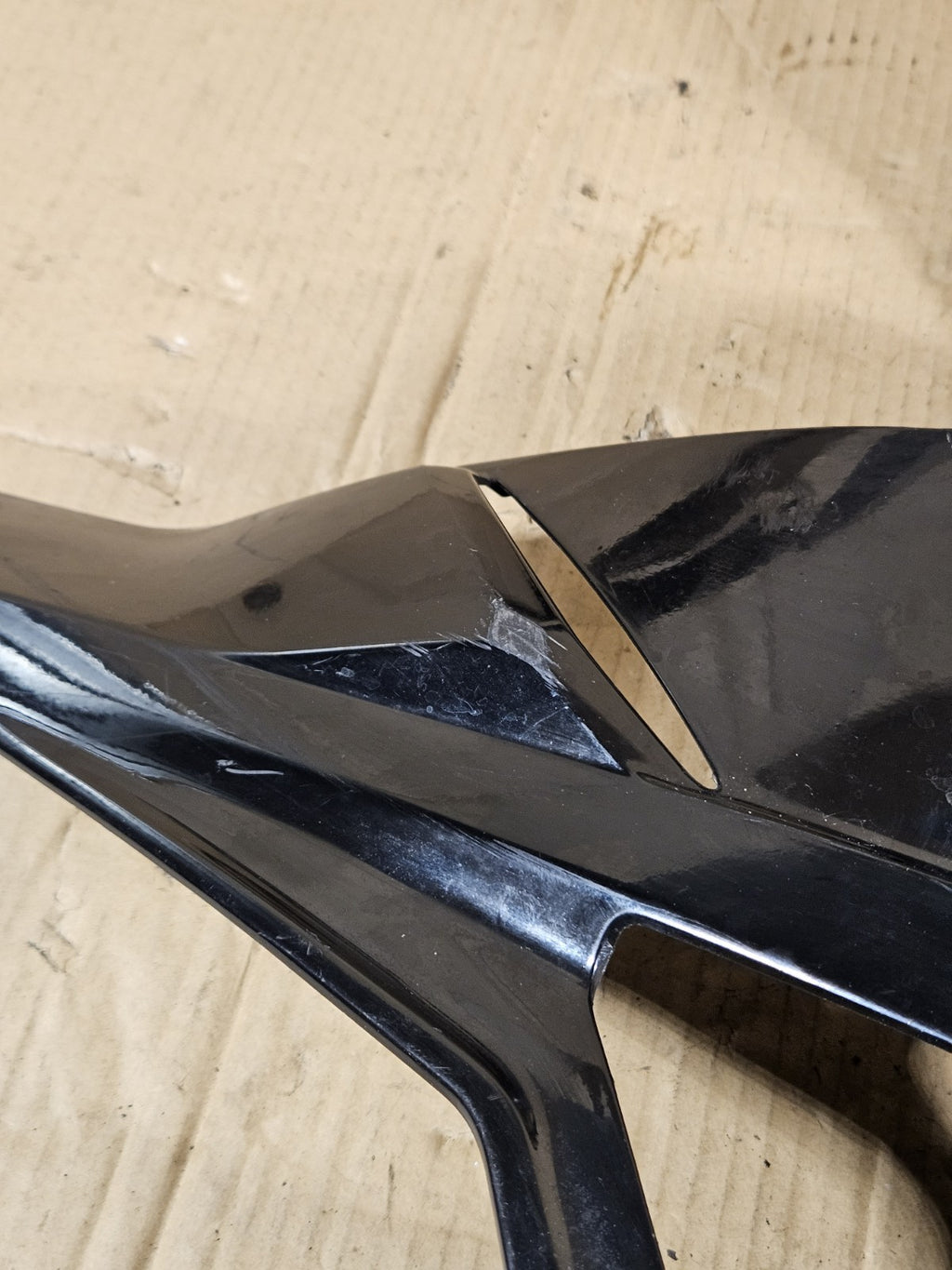 2012 BMW S1000RR OEM Lower Side Underpanel Fairing Trim Left Right Pair Black8