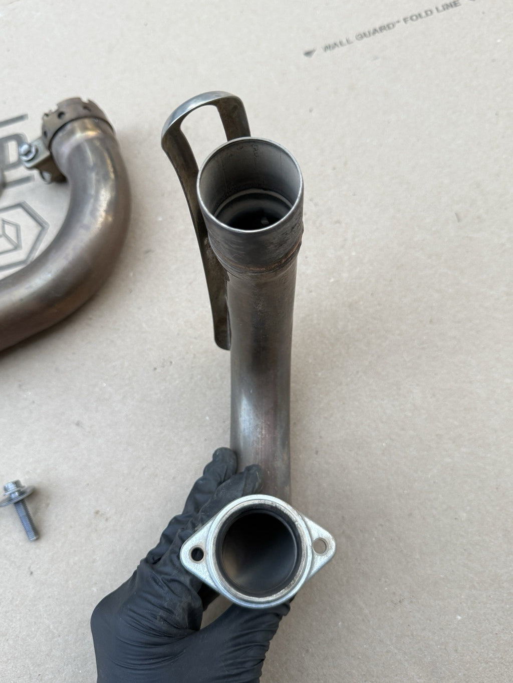 18-22 2021 Yamaha YZ450F OEM Exhaust Header Pipe BR9-14611-00-00 Factory Clean
