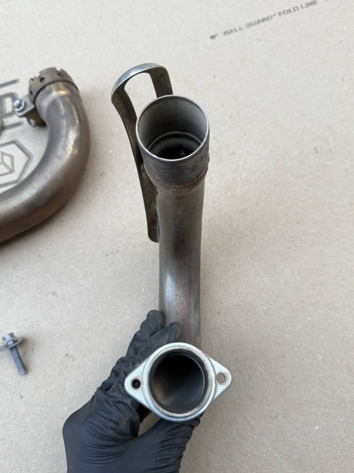 18-22 2021 Yamaha YZ450F OEM Exhaust Header Pipe BR9-14611-00-00 Factory Clean