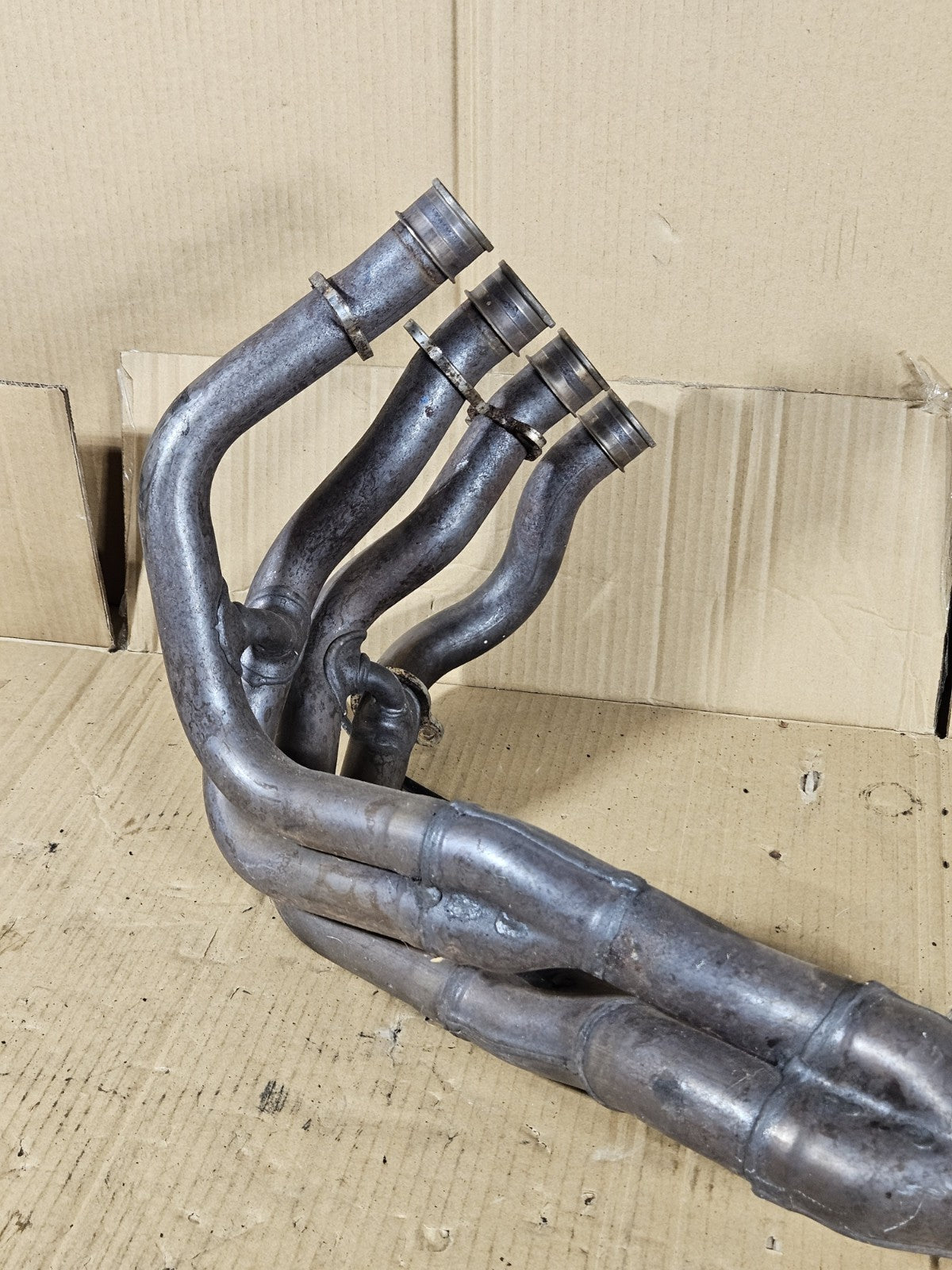 2013 Honda CBR600RR Exhaust Headers and Muffler with Headers OEM 18305-MJC-3053