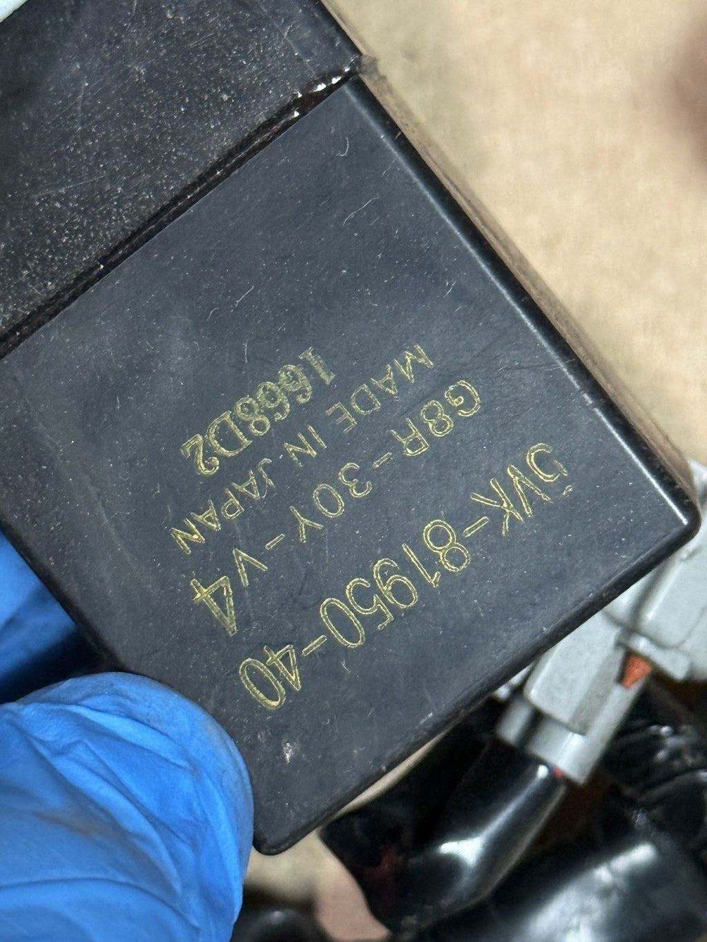08-16 2009 Yamaha YZF R6 OEM Main Engine Wiring Harness Motor Wire Loom Voltage