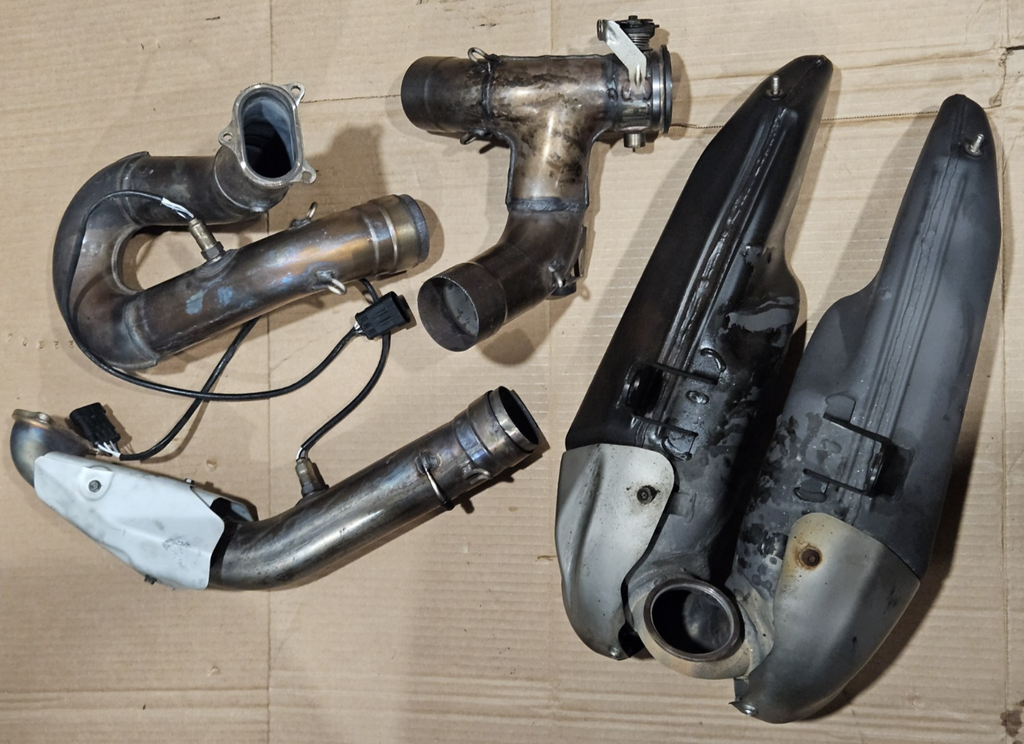 2015-2017 Ducati Panigale 1299 OEM Exhaust System Complete Factory Stock 1299S